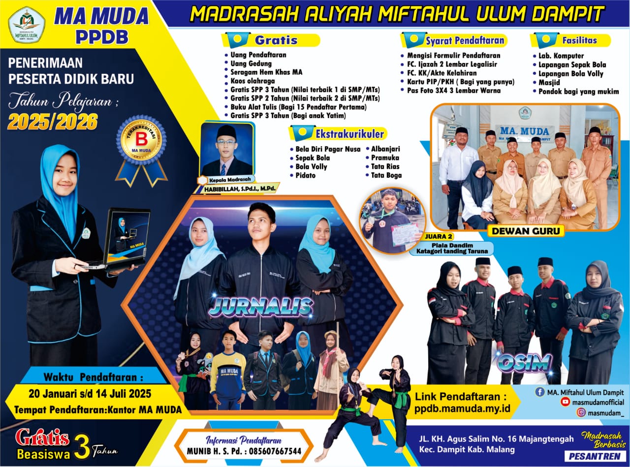 Brosur Pendaftaran 2025